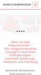 Mobile Screenshot of kreutzberger-kiel.de